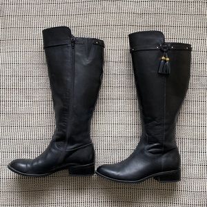 Ralph Lauren Tall Wide Calf Boots